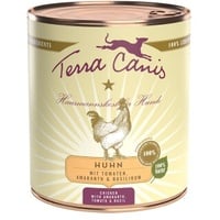 Terra Canis 12 x 800g Huhn mit Tomaten, Amaranth und Basilikum Terra Canis Classic Hundefutter nass