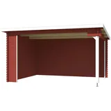 Lasita Maja Columbus Gartenhaus 4,25 x 3 m Rot