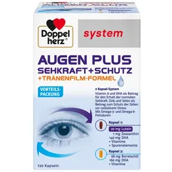 DOPPELHERZ system Augen Plus Sehkraft + Schutz 120 St