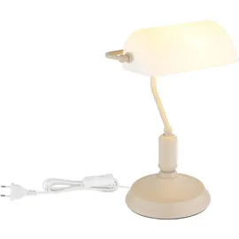 OTTO home Leandra Bankerslamp Beige 1 St.