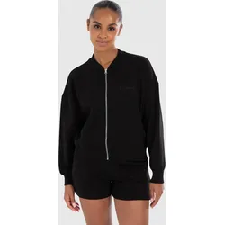 Damen Sweatjacke Fayne Schwarz für Sport & Freizeit XS