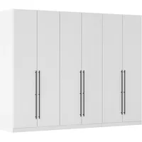 OTTO home Wäscheschrank AVOLA 271 x 229 x 54 cm Weiß/Schwarz