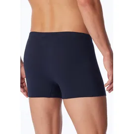 SCHIESSER Boxershorts unifarben Dunkelblau XL 3er Pack