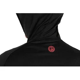 Fox Hoodie Rot/Schwarz M