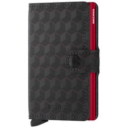 Secrid Miniwallet Optical Black - Red