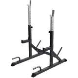 GORILLA SPORTS® Squat Rack Kniebeugenständer Langhantelablage Hantelständer