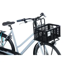 Basil Crate S Fahrradkiste schwarz