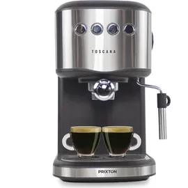 Prixton Toscana Espressomaschine, 20 bar - Grau