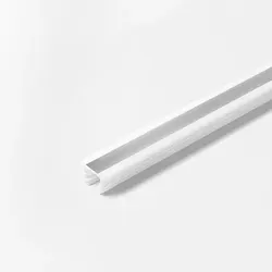Möbel-Einbauprofil,L 3000mm, ChannelLine L, opal