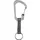 NITE IZE Karabinerhaken Silber