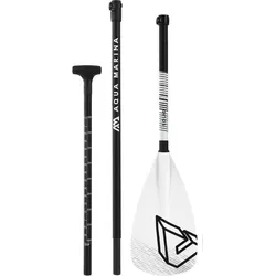 PADDEL SUP AQUA MARINA SOLID FIBRE VARIO 3-TEILIG WEISS|WEISS 220 CM