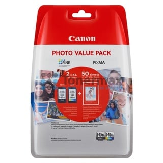 Canon PG-545XL schwarz + CL-546XL CMY