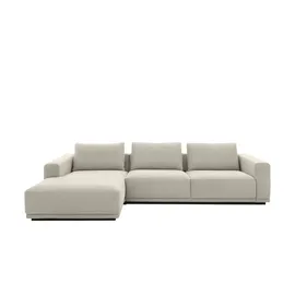 Musterring Eckcouch Mikrofaser 3-Sitzer Beige