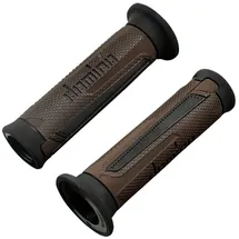 Domino TOMMASELLI Paar Lenkergriffe A350 Tourismus braun/schwarz