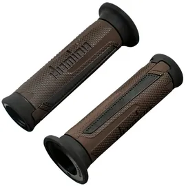 Domino TOMMASELLI Paar Lenkergriffe A350 Tourismus braun/schwarz