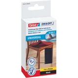 Tesa Klettband ON & OFF® UNIVERSAL schwarz, 1 Rolle