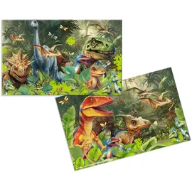 Herma Schreibtischunterlagen Dino World Karton 55,0 x 35,0 cm, 3 St.