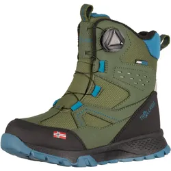 Kinder Winterschuhe Kirkenes  Tannengrün/Dunkel Marine 34