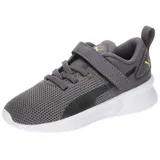 Unisex Baby Flyer Runner V Inf Sneaker, Grau Dark Coal Black Lime Smash, 22 EU