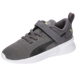 Puma Unisex Baby Flyer Runner V Inf Sneaker, Grau Dark Coal Black Lime Smash, 22 EU