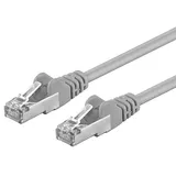 PremiumCord Netzwerkkabel, Ethernet, LAN & Patch Kabel CAT6a, 10Gbit/s, S/FTP PIMF Schirmung, LSOH, Schnell flexibel & Robust RJ45 Kabel, AWG 26/7, Kupferkabel 100% CU, Grau, 20m