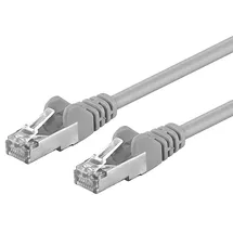 PremiumCord Netzwerkkabel, Ethernet, LAN & Patch Kabel CAT6a, 10Gbit/s, S/FTP PIMF Schirmung, LSOH, Schnell flexibel & Robust RJ45 Kabel, AWG 26/7, Kupferkabel 100% CU, Grau, 20m