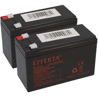 Akkuman.de 24V 2x 12V 9,5Ah SP0204 Scooter Elektroroller Blei Akku AGM