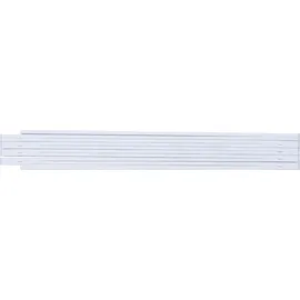 BGS Gliedermaßstab 10 Glieder Weiß 2 m