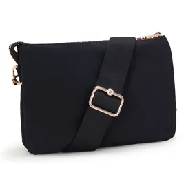 Kipling Charm Umhängetasche Polyester Black/Pink