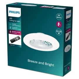 Philips Amigo 49 cm Deckenventilator Weiß