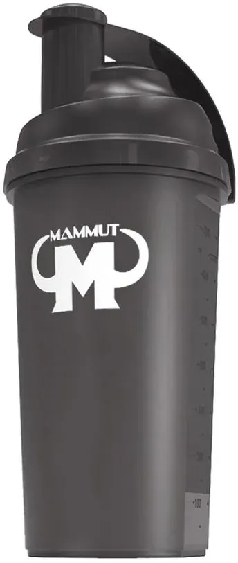 Preisvergleich Produktbild Eiweiß Shaker - schwarz - Design Mammut - Stück