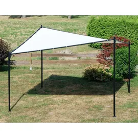 aleos Gartenpavillon Paros 4 x 4 m Beige