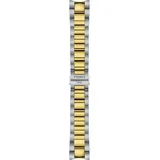 Tissot - Edelstahl Pr 100 Chrono Classic Armband  Bico Edelstahl/gelb T605049798 - Grey/Golden