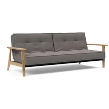 Innovation Living Schlafcouch Splitback Frej 3-Sitzer Blau