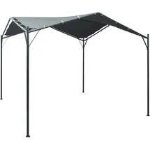 vidaXL Pavilion Partyzelt Überdachung 3x3 m Stahl Anthrazit