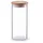 Zeller Vorratsglas mit Bambusdeckel 1400 ml
