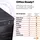dcl24.de dcl24 Desktop Office PC i5 14400, UHD Grafik 730-500GB SSD, 16GB DDR5, Media PC mit 10x4.7 GHz, WLAN, Windows 11 Pro PC für Büro und Homeoffice