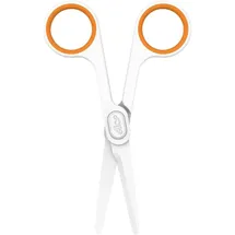 Slice 10544 Universalschere Linkshänder, Rechtshänder 141mm Weiß, Orange