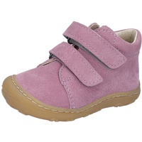 RICOSTA Mädchen Stiefel Chrisy, Baby und Kleinkinder Lauflernschuhe, Weite: Mittel, lose Einlage, terracare, Klettstiefel, Leder, Purple (340), 19 EU - 19 EU