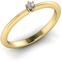 Verlobungsring VR01 750er Gelbgold - 6383