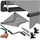 Kesser Gelenkarmmarkise 150 cm grau