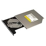 Panasonic interner Sata Blu-ray Brenner BD-MLT UJ272 (9,5 mm hoch) (mit Blende schwarz), Ultra Slim, für CD, DVD und Blueray