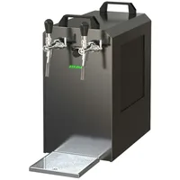Ich-zapfe Zapfanlage, Bierzapfanlage STREAM 80K mit Luftpumpe Bierkoffer, Durchlaufkühler