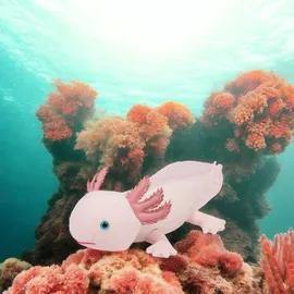 TOBAR Axolotl 30 cm Rosa