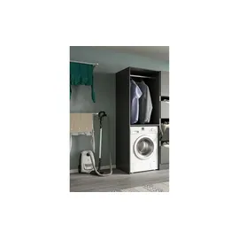 xonox.home Waschmaschinenschrank Free – grau – Maße cm B: 66 H: 195