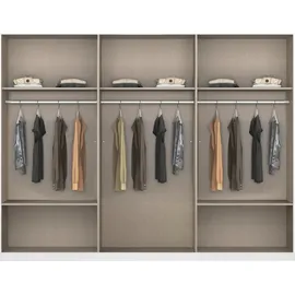 Rauch »Kleiderschrank Schrank Garderobe Wäscheschrank BORBONA« Breiten, 226/271 cm, Höhe 210 cm, in 2 Breiten, mit Spiegel und vielen Farbkombinationen MADE IN GERMANY
