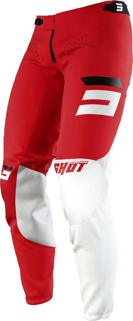 Shot Aerolite Gradient Motorcross broek, zwart-wit-rood, 36 Voorman