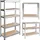 Humberg Schwerlastregal Metall 45 x 120 x 205 cm Silber