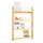 SoBuy Kinderregal KMB08 80 x 118 x 12 cm Kiefer beige