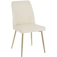 Livetastic Stuhl, Beige, Metall, Textil, konisch, 50x88x61 cm, Stühle